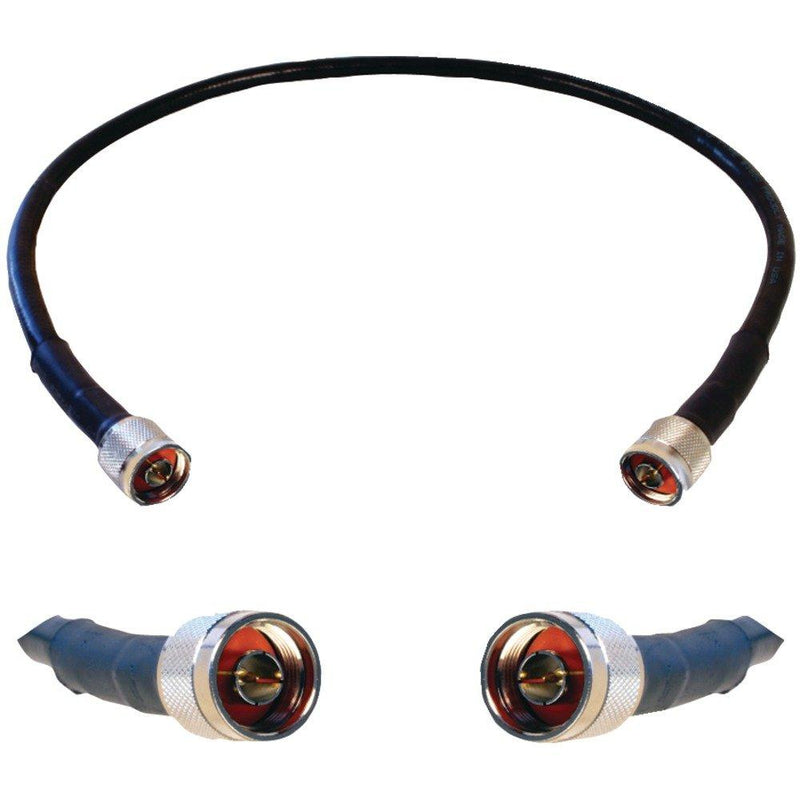 Wilson Electronics 2 ft. Black Wilson400 Ultra Low Loss Coax Cable (N-Male to N-Male)