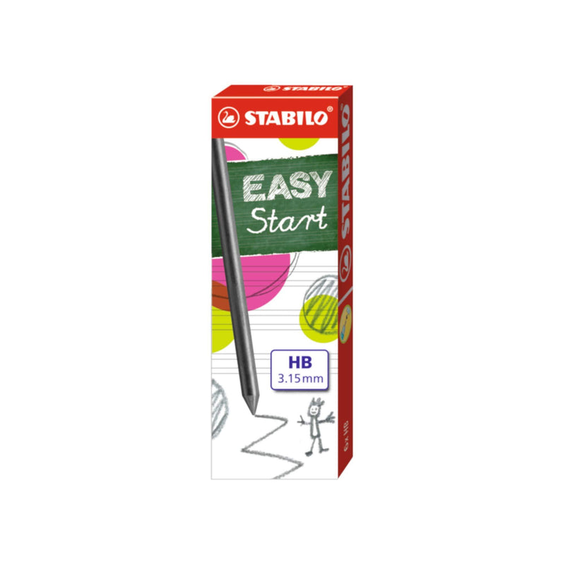 Stabilo EasyErgo 3.15mm 7890/6-HB Refill Leads HB