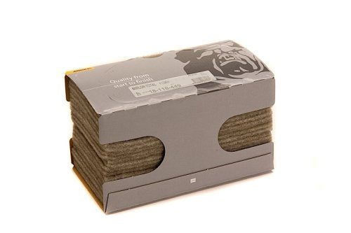 Mirka 18-118-449 25 pieces 4 1/2-Inch by 9-Inch Micro Fine Scuff Pads (Gold) 2500