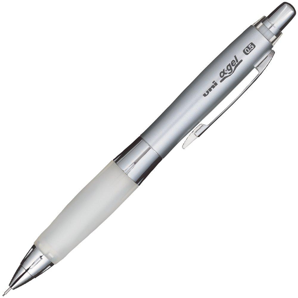 Uni Alpha-Gel Shaker Mechanical Pencil - White/Soft Grip 0.5mm (M5617GG1P.1)