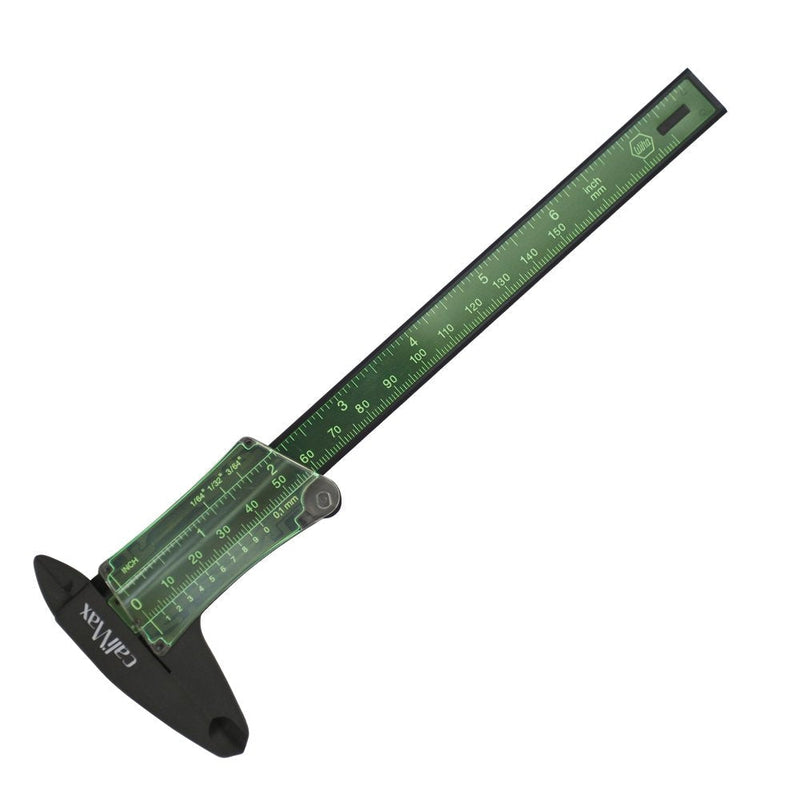 Wiha 41103 Vernier Caliper CaliMax, Metric and Inch, 6 Inches