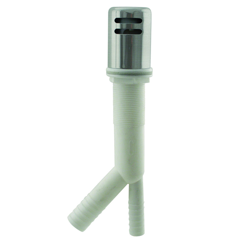 Westbrass D200-20 Air Gap, 2.25x4.00x11.50, Stainless Steel