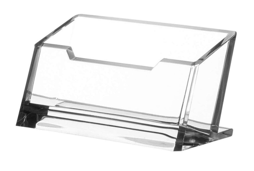 Kantek Acrylic business Card Holder Clear