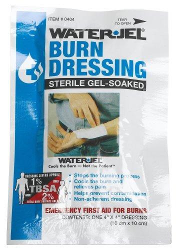 First Aid Only 4" X 4" Water Jel Burn Dressing, Sterile (Pack of 3)