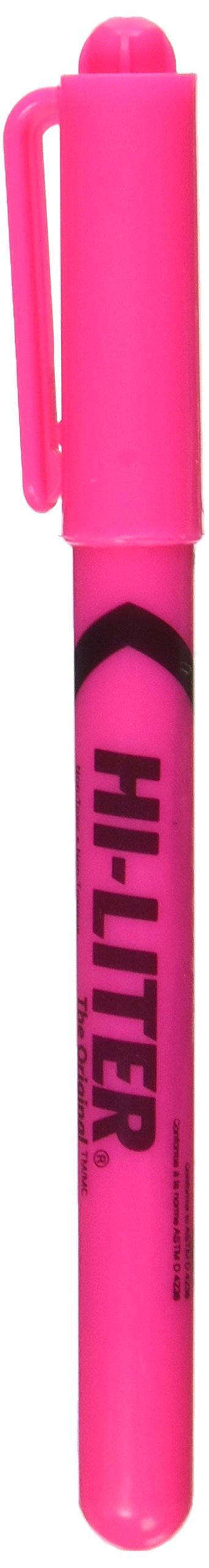 AVERY Pen Style Highlighter, Chisel Point, Fluorescent Pink Ink (AVE23592)