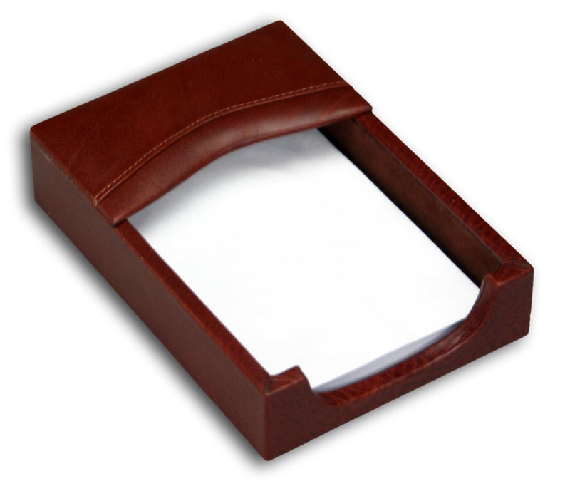 Dacasso Mocha Leather, 4 6-Inch Memo Holder