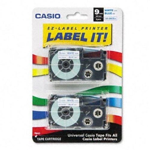 Casio Inc. XR9WEB2S Tape Cassette for Label Printer