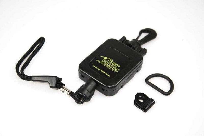 Hammerhead Industries Gear Keeper CB MIC KEEPER Retractable Microphone Holder RT4-4112 â€“ Features Heavy-Duty Snap Clip Mount, Adjustable Mic Lanyard and Hardware Mounting Kit - Made in USA â€“ Black