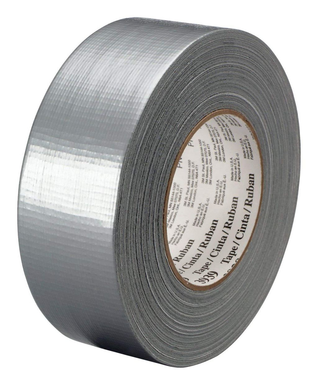 3M 051131-06975 Heavy Duty Polyethylene Duct Tape, 60 yds Length x 2" Width, Silver