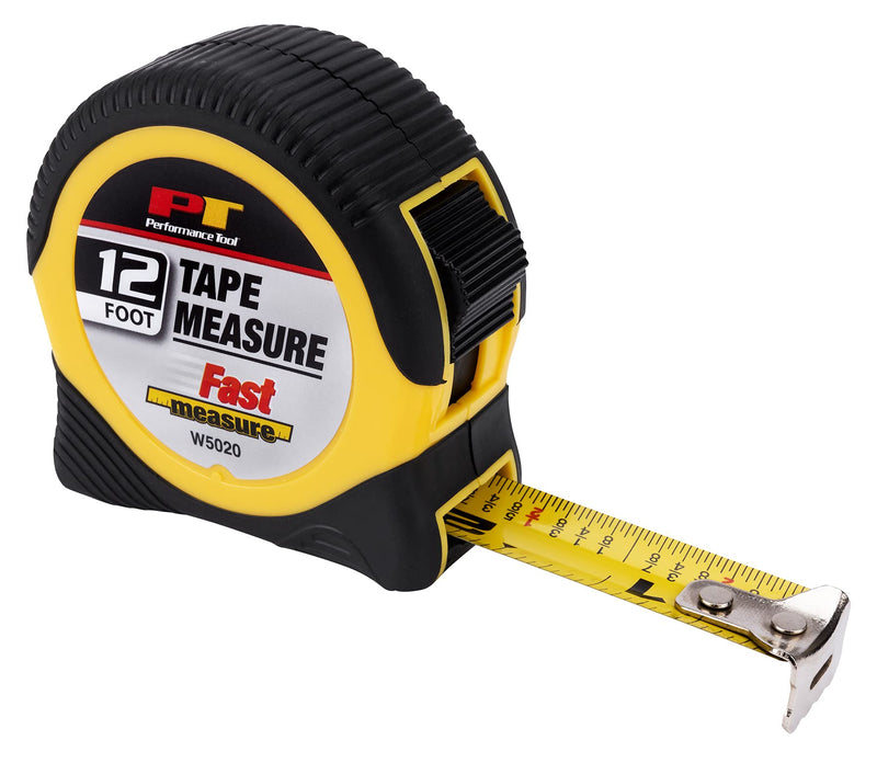 Performance Tool W5020 'Fast Measure' Tape, 12' x 5/8