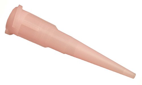 Blunt Tip Plastic Tapered Dispensing Fill Needle 14ga X 1.25 Beige 50pcs