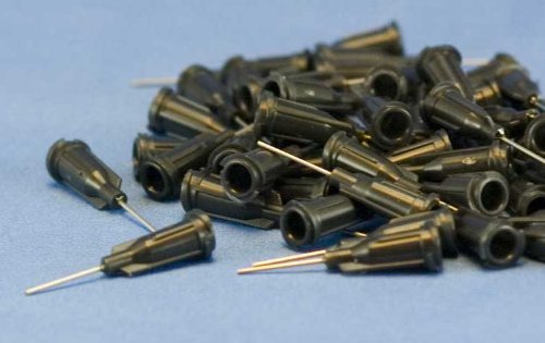 Blunt Tip Dispensing Fill Needle 22ga x 1/2" Black 50 pcs