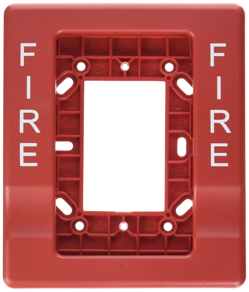 Trim, Marked Fire, Finish Red