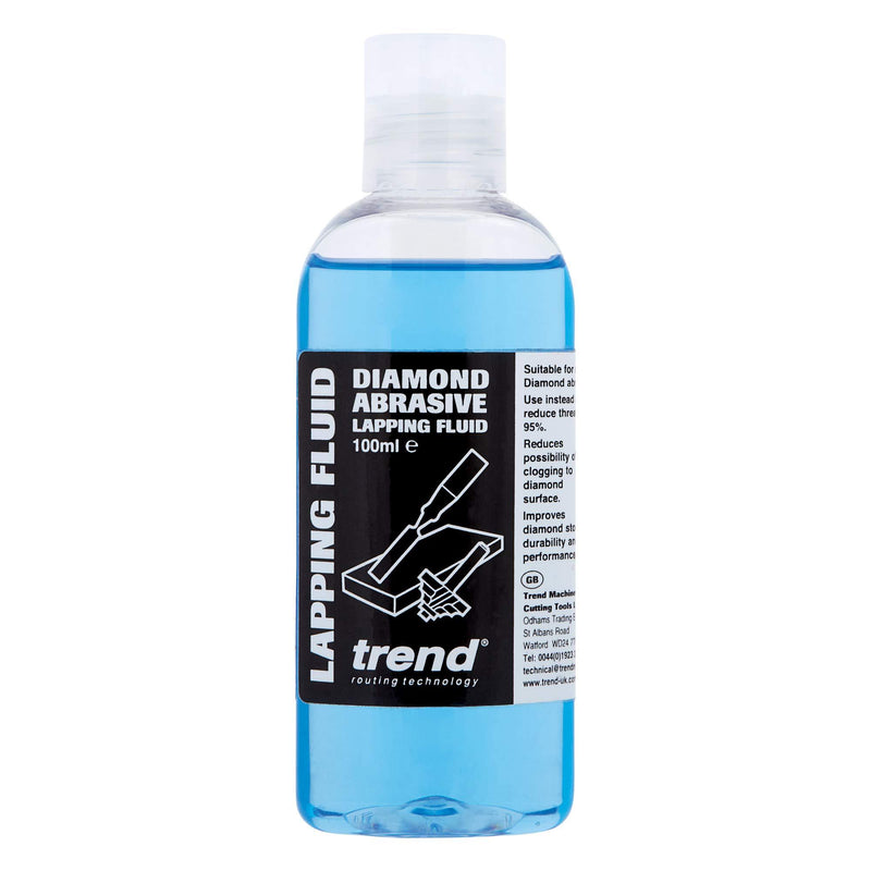Trend DWS/LF/100 Diamond Abrasive Lapping Fluid, 3.4 fl oz , Blue 3.4 Fluid Ounce