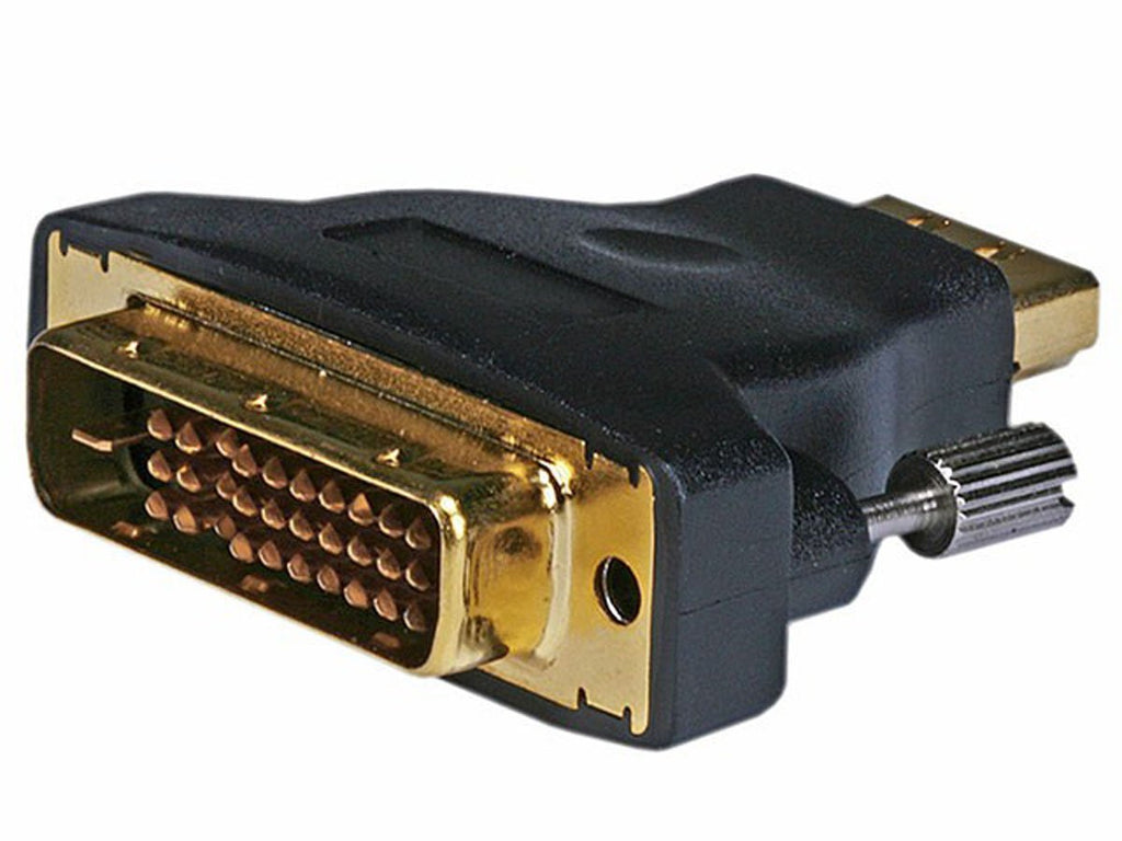 Monoprice 102689 M1-D (P&D) Male to HDMI Female Adapter, Gold Plated (102689) 1