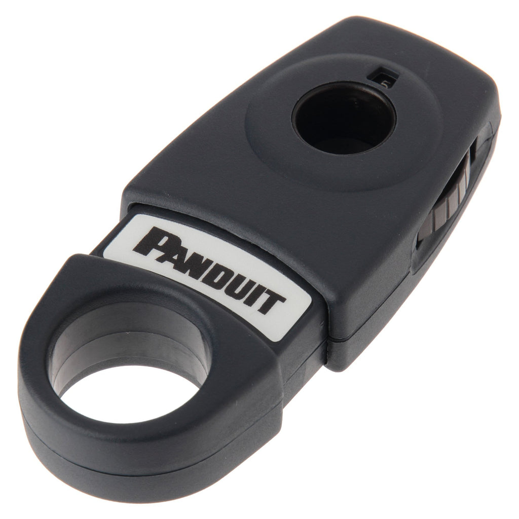 Panduit CJAST Adjustable Single-Handed Cable Jacket Stripping Tool, Black