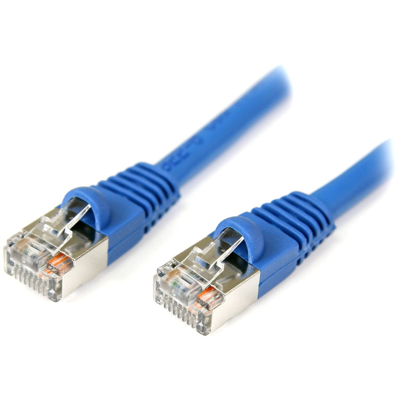 StarTech.com 7 ft. (2.1 m) Cat5e Ethernet Cable - Patch Cable - Shielded - Blue - Ethernet Network Cable (S45PATCH7BL)