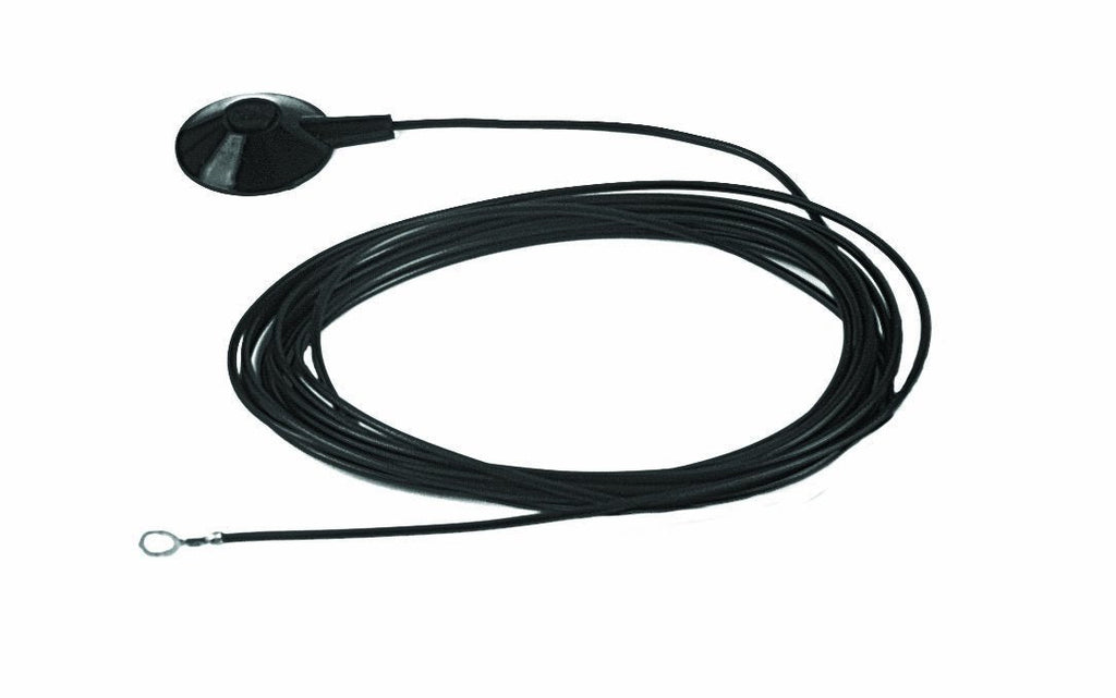 Wearwell PVC 793 Grounding Cord with One Megahom Resister, 15' Length, Black