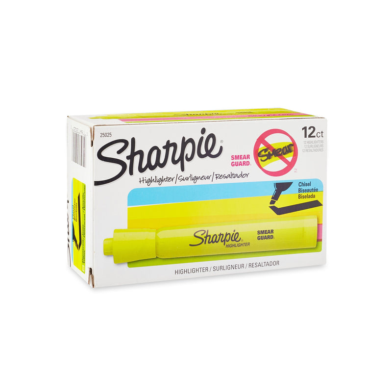 Sharpie Brands Tank-Style Highlighters (SAN25034) [Pack of 12] 12-Pack