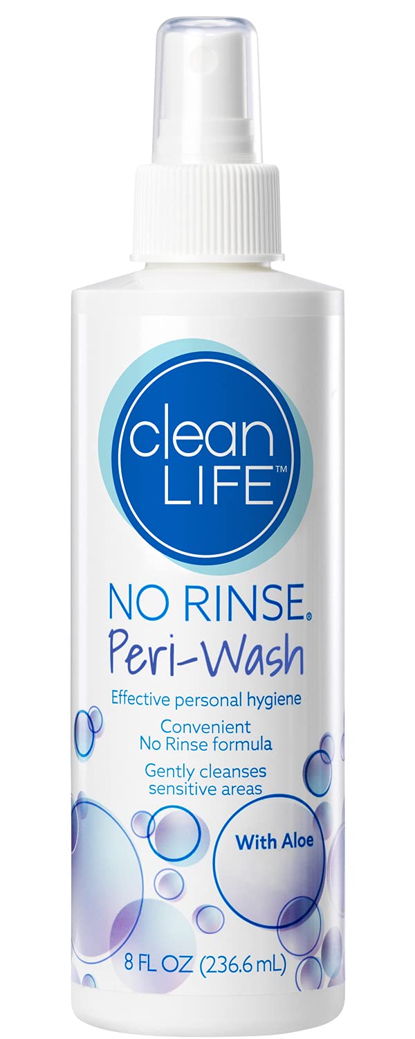 No-Rinse Peri-Wash, 8 fl oz - Soothing, Protecting Perineal Cleanser