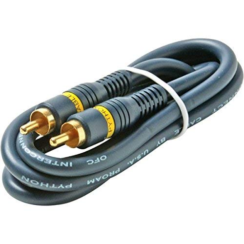 RCA Cable Car Audio - RCA Cables - RCA Subwoofer Cable - RCA Home Theater Projector - RCA Projector - Audio Video Cables - Stereo Audio Cable - 12 ft - 3.6 Meters - 1 Male to 1 Male - STEREN 254-120BL 12 Feet 1-Male to 1-Male