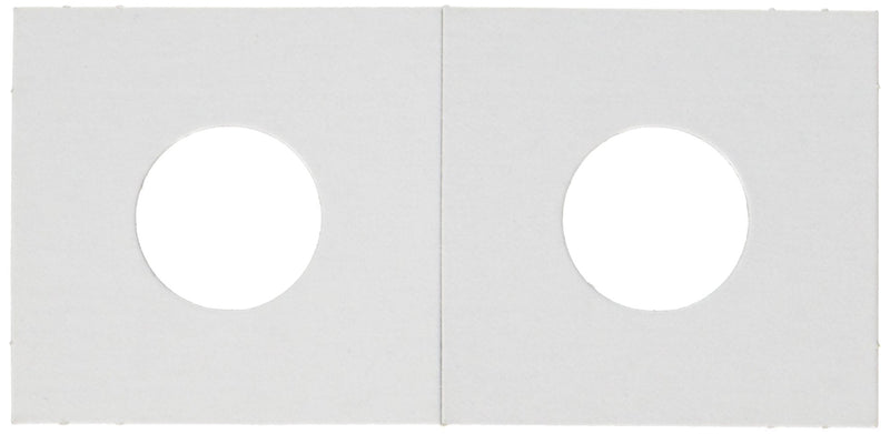 100 2x2 Cardboard Coin Holders Nickels by Coin Flips