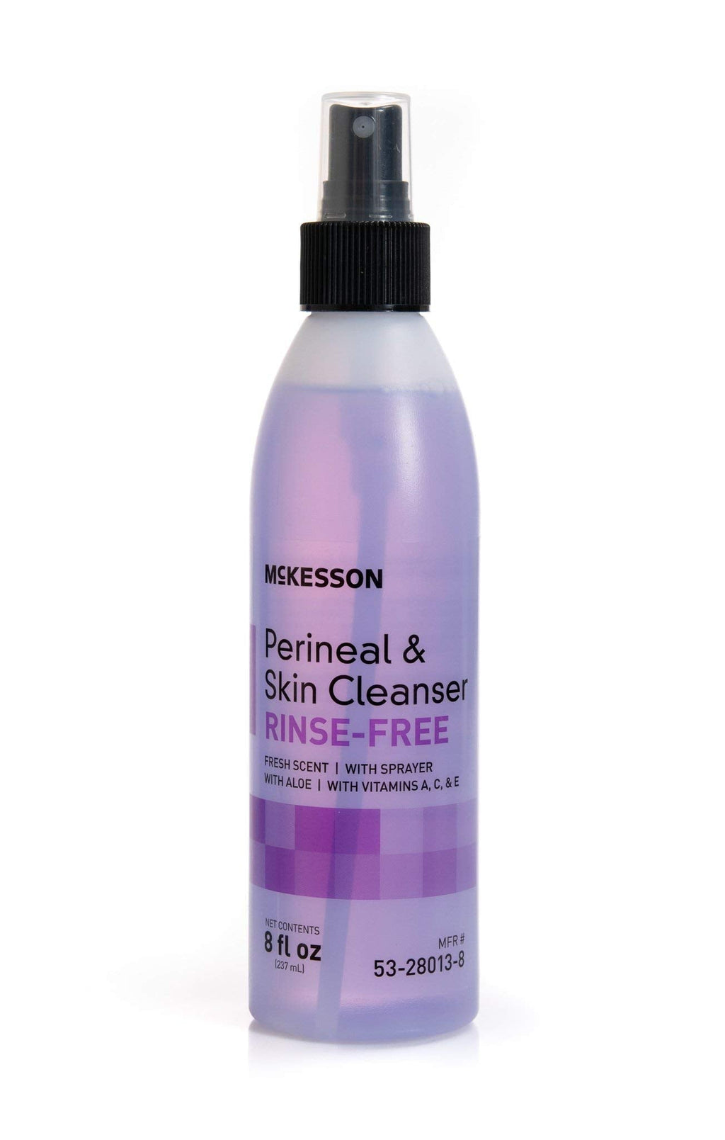 McKesson Staydry Performance Perineal Wash 8.5 Ounce No Rinse 210Ml - Model 53-28013