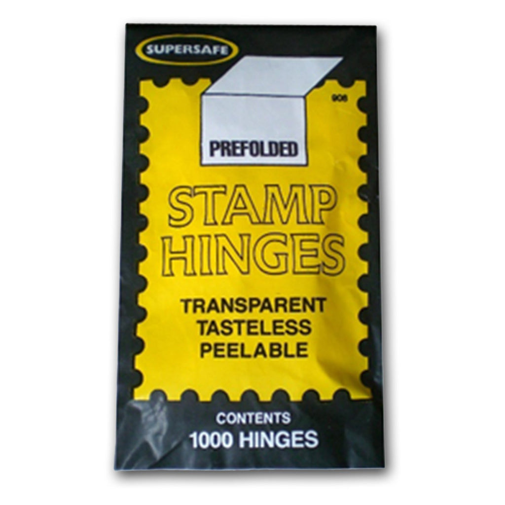 Supersafe Folded Stamp Hinges Pack of 1,000