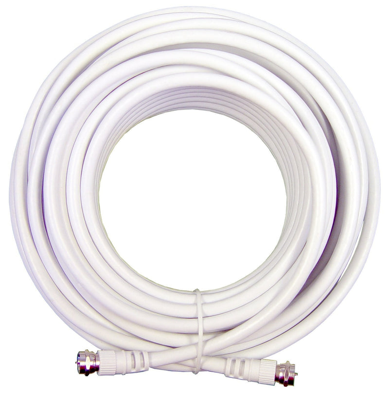 weBoost 30' White RG6 Low Loss Coax Cable - Retail Packaging