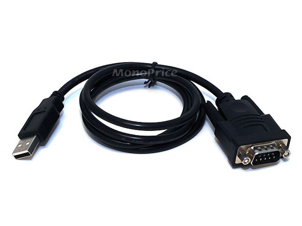 Monoprice 3ft USB to Serial Converter Cable (USB A to DB9/DE9)