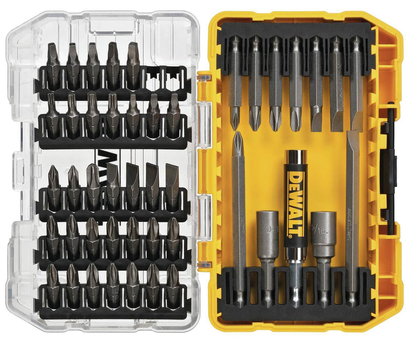 DEWALT Screwdriver Bit Set with Tough Case, 45-Piece (DW2166) 45-Piece Screwdriving Set