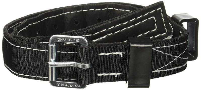 Miller by Honeywell 6414N/UBK Nylon Safety Body Belt with 1-3/4-Inch Webbing, Universal, Black