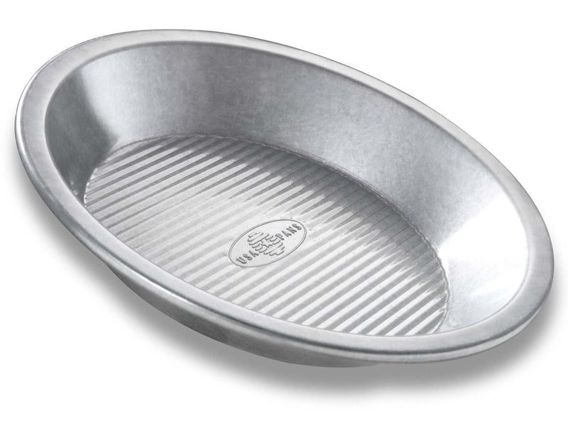 USA Pan Bakeware Aluminized Steel Pie Pan, 9-Inch 9-Inch Pie Pan