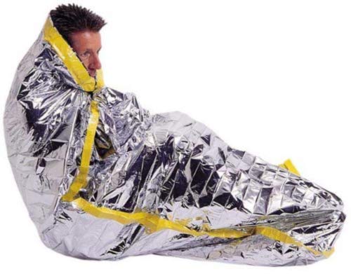 Mylar Emergency Survival Sleeping Blanket - 2 Pack