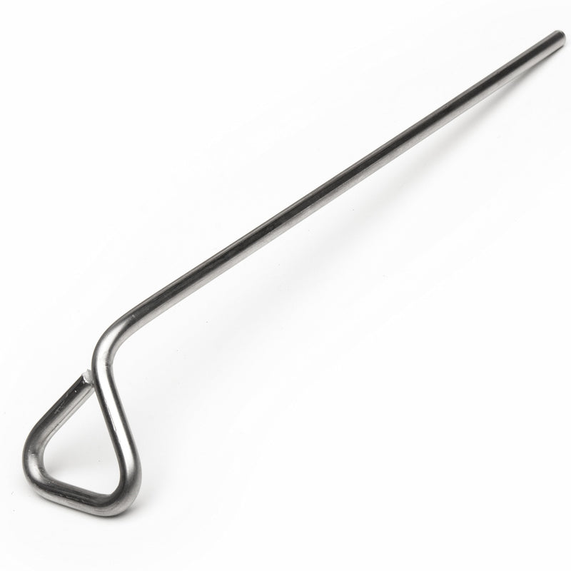 SP Bel-Art Bacterial Cell Spreader for 9cm Plates; Stainless Steel, 1.0 in. Wide Spreading Bar (F37736-0009)