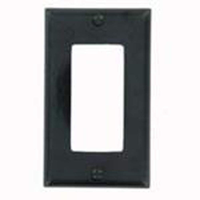 Leviton 004-80401-00E Single Gang Black Decora GFCI Wallplate