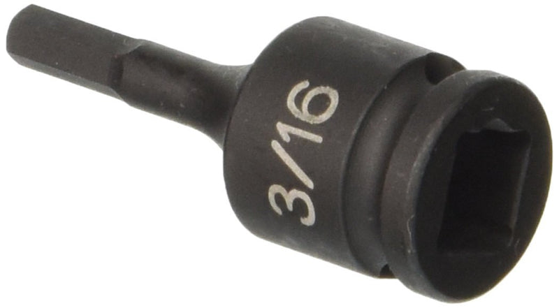 Grey Pneumatic (1906F) 3/8" Drive x 3/16" Hex Driver Socket