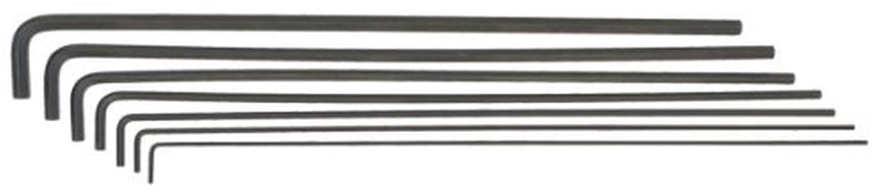 Bondhus 25445 Hex L-Wrenches w/12" Long Arm, Set of 7 Multi
