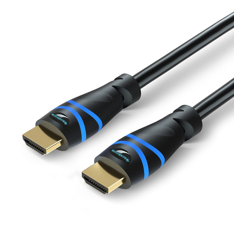 4K HDMI Cable 6FT, BlueRigger (4K 60Hz HDR, HDCP 2.2, High Speed 18Gbps) - Compatible with PS5, PS4, PS3, Xbox, Roku, Apple TV, HDTV, Blu-ray, PC 6.6FT