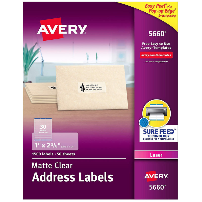 AVE5660 - Avery Easy Peel Address Label