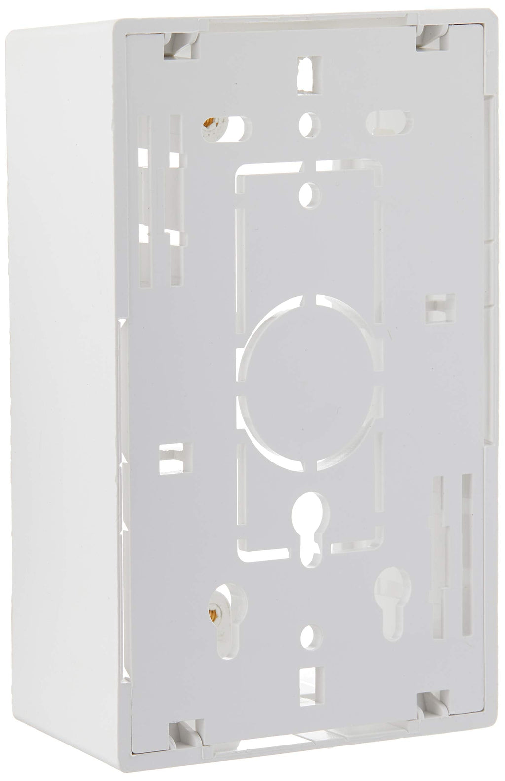 Leviton 42777-1WB Surface Mount Backbox, Single Gang, White, 1.45-Inch