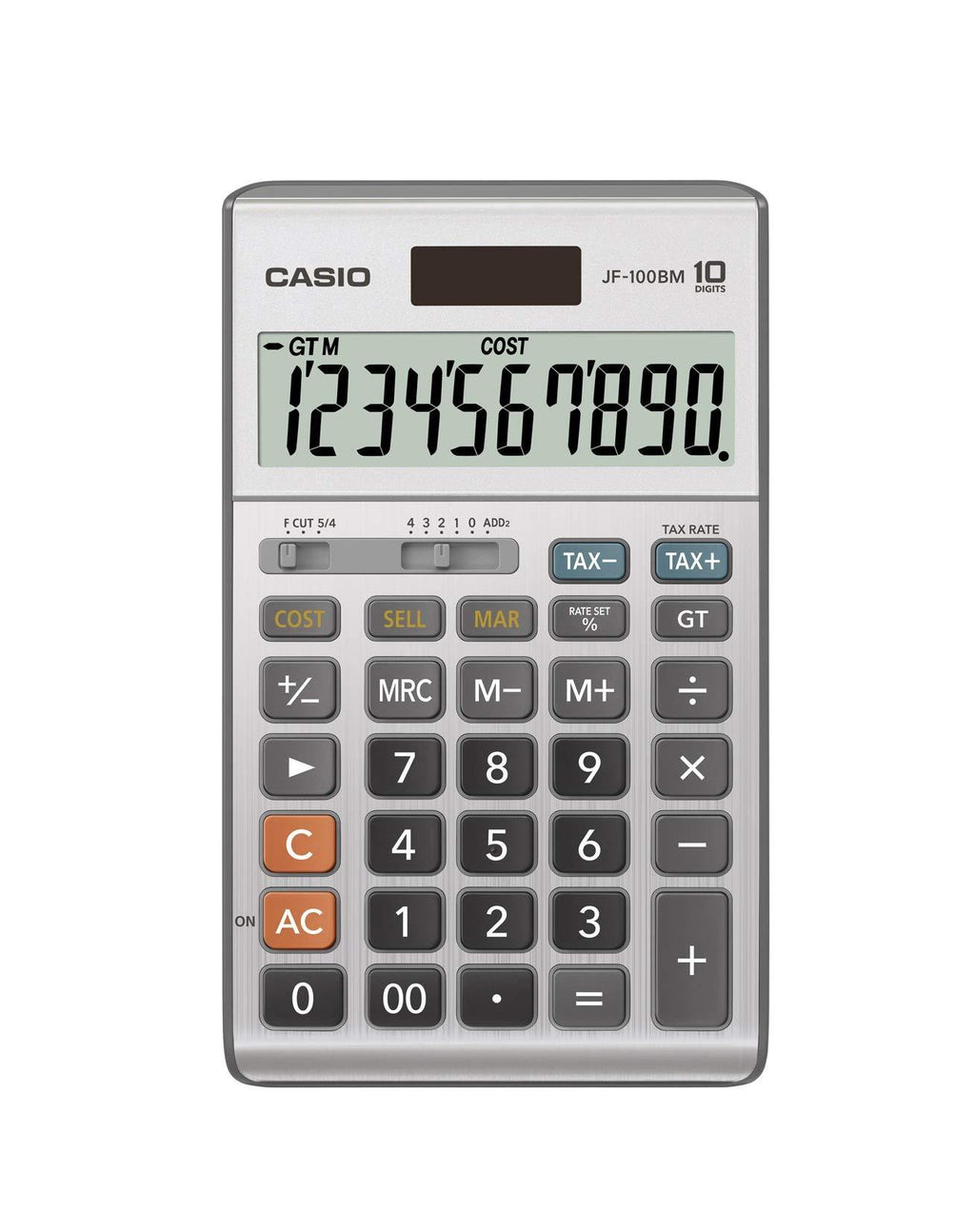 Casio Inc. JF-100BM Standard Function Calculator,Multicolor