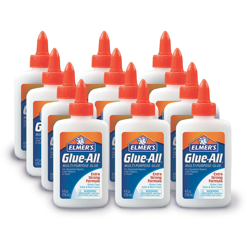 Elmer's Glue-All Multi-Purpose Liquid Glue, Extra Strong, 4 Ounces, 1 Count (E1322) 4 Oz.