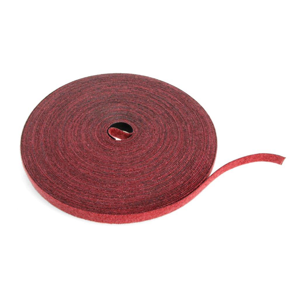 Leviton 43115-75P 75' Velcro Brand Bulk Roll, Maroon