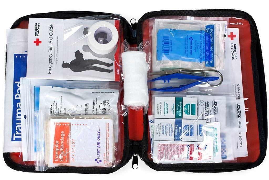 First Aid Only Be Red Cross Ready First Aid Kit, 73 Pieces