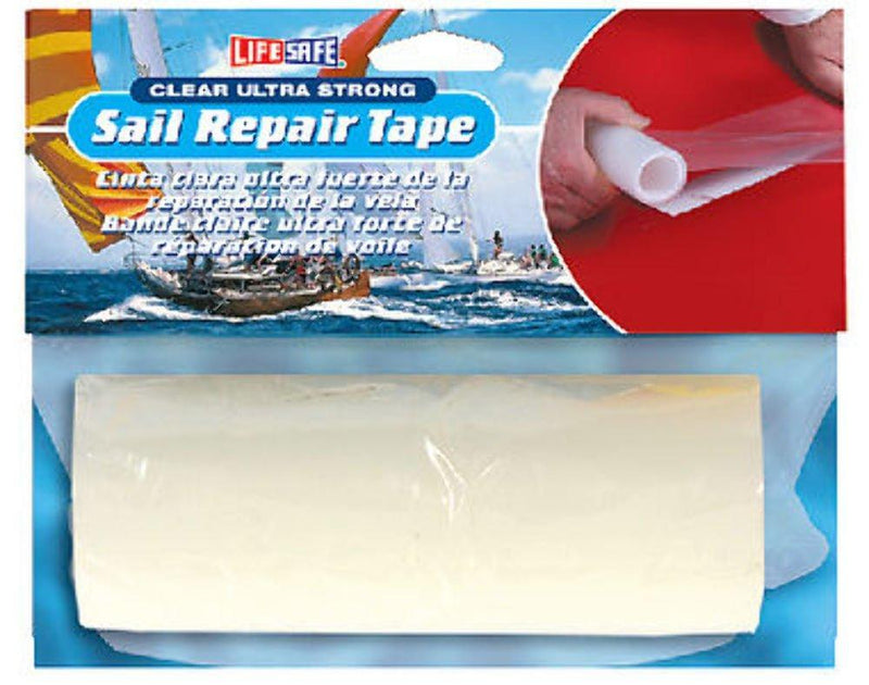 Land N Sea Clear Ultra Strong Sail Patch Repair Tape 6" x 10'