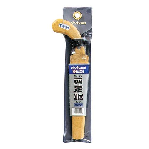 Okatsune 107 Hand Pruning Saw,wood sheath with 195 mm, Bonsai