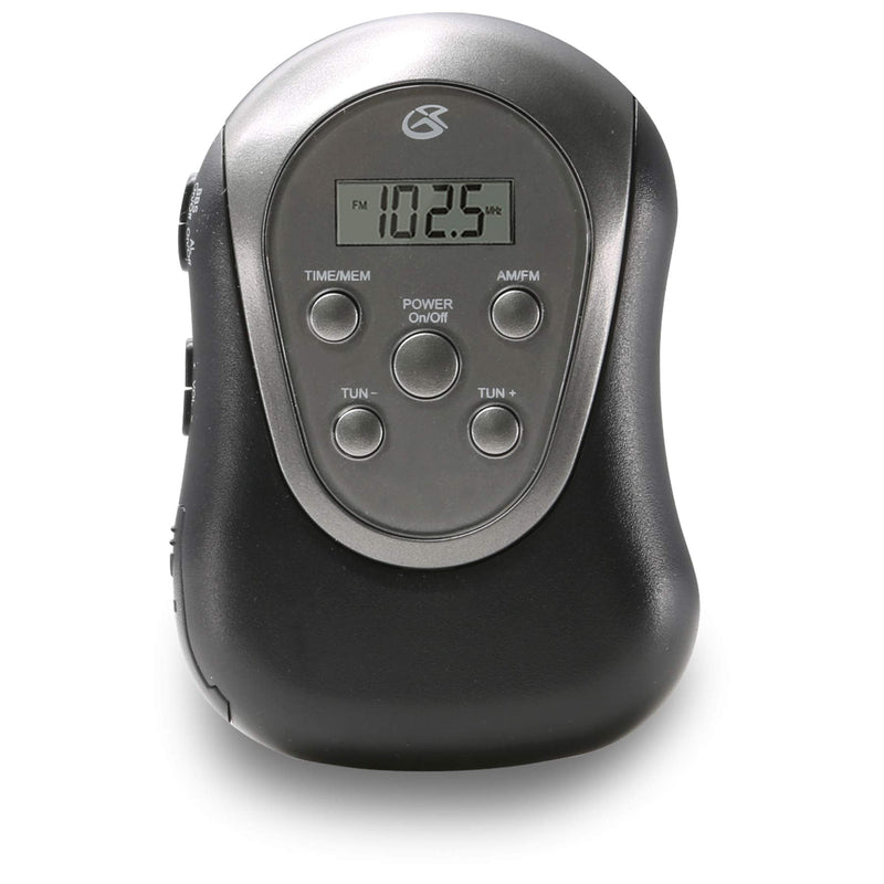 GPX R300S Am/FM Armband Radio with Earbuds,Black Standard Packaging