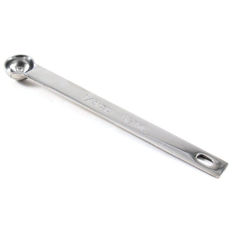 RSVP International Endurance Kitchen Collection Open Stock Measuring Spoon, Stainless Steel, Dishwasher Safe, 1/8-Teaspoon