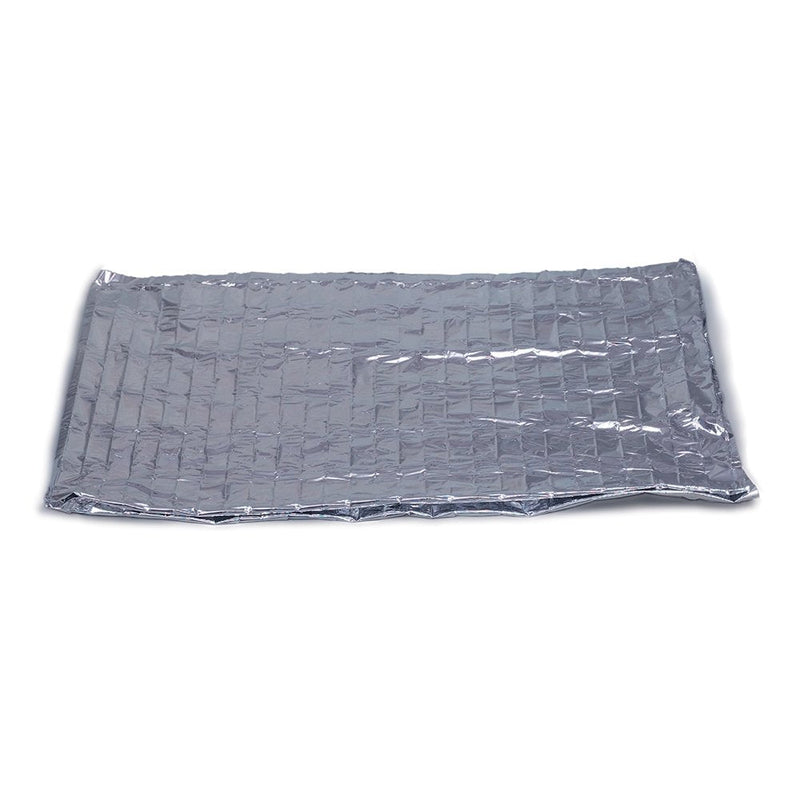 Briggs Space Emergency Heat-Conserving Rescue Blanket, Windproof, Waterproof, Reflective and Lightweight, Life-Saving Warmth that Fits in Pocket, Firs-Aid, Space Blanket, Silver